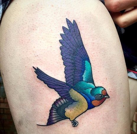 gyönyörű Swallow Tattoo Designs15