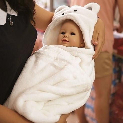 Soft Baby Bath Towel