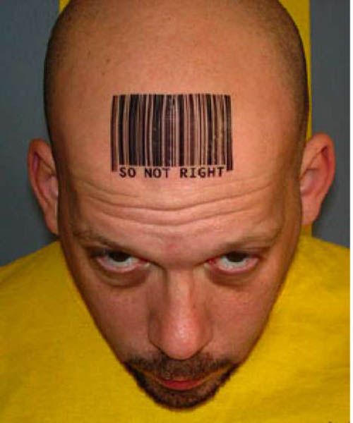 UPC Barcode Tattoos