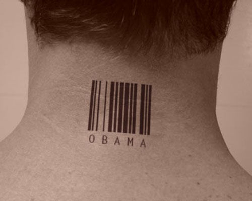 Code 3 of 9 Barcode Tattoos