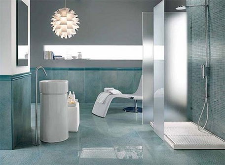 Modern Structure Bathroom Tile