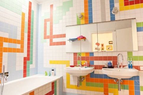 Chic Style Bathroom Tile