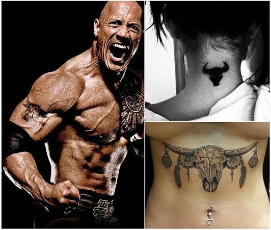 bull tattoo designs