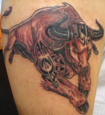 Best Bull Tattoo Designs With Meanings For Men & Women-edited15