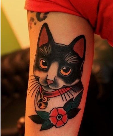 cool-cat-tatuiruotė-dizainas-12