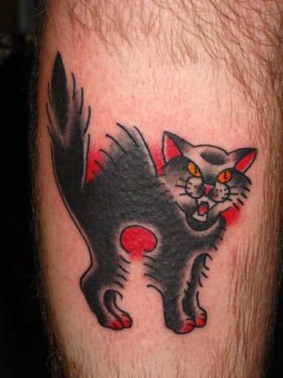 Mačka tattoo designs 5
