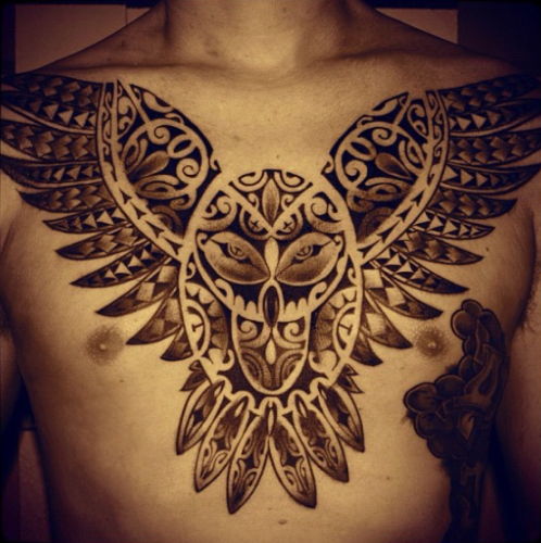 A owl Tattoo