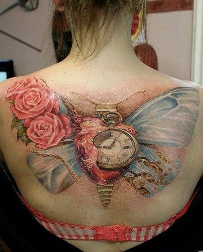 drugelis-laikrodis-tatuiruotė-14