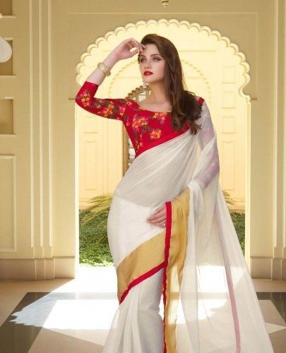 Designer blouse designs for silk sarees8