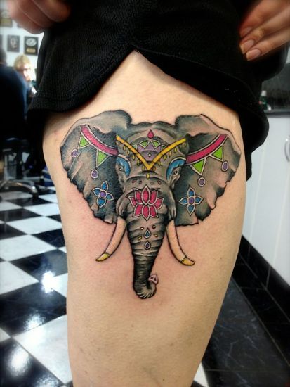 elefánt tattoo designs