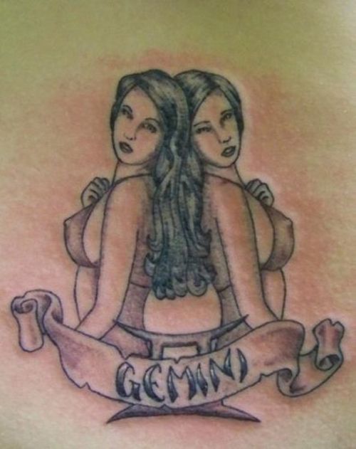 geamăn Gemini Tattoo