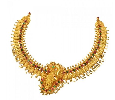 Nagas Peacock Design Necklace