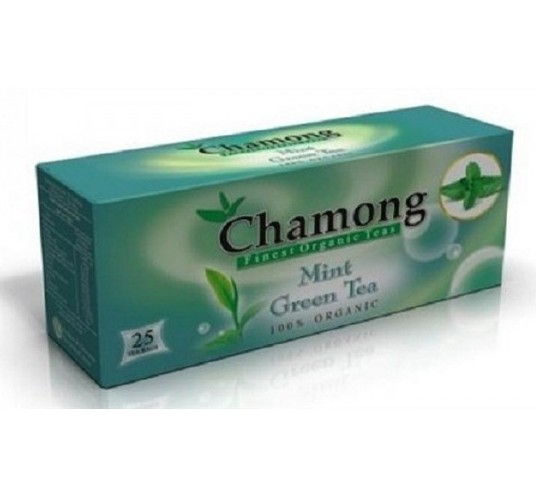 Chamongas Organic Mint Green Tea