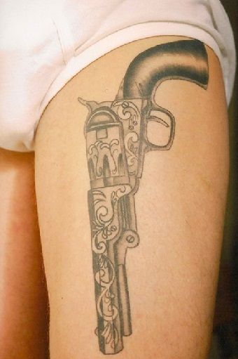 geriausias gun-tatuiruotės dizainas-with-reikšmės12