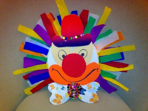 Paper Clown Craft