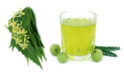 neem, Ground rice and Gooseberry Extracts Face Pack