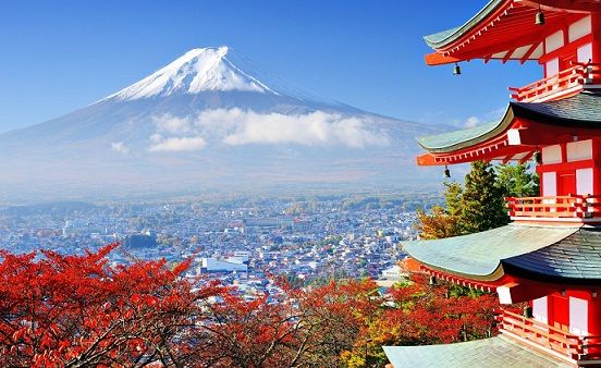 Cel mai bun Honeymoon Places in Asia-japan