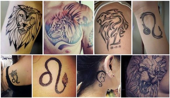 Leo Tattoo designs