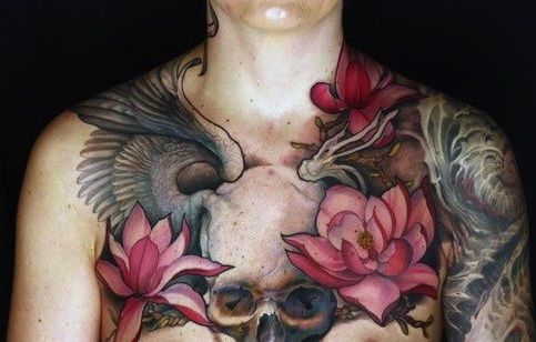 Lotus Flower Tattoo 14