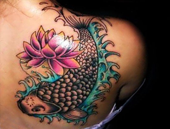 Lotus flower tattoo 3