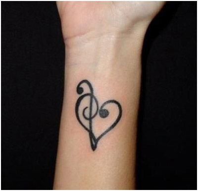 muzică and love tattoo
