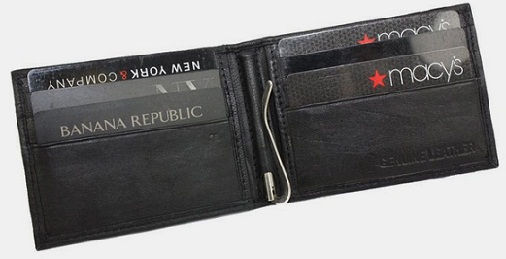 usnjena spomladanska denarnica-sprednja žepna denarnica