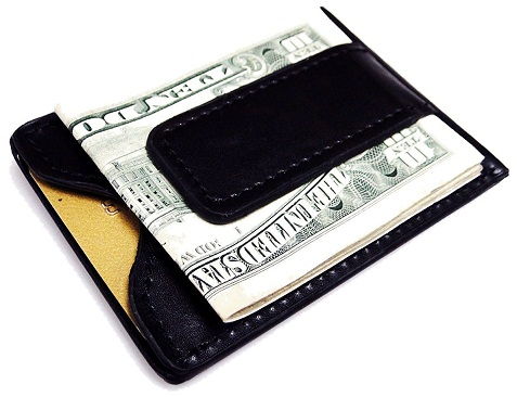 drobno usnjeni magnetni denarček-denarnica