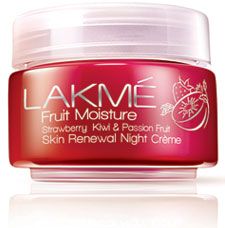 LakmeFruit Moisture Strawberry Kiwi and Passion Night Cream