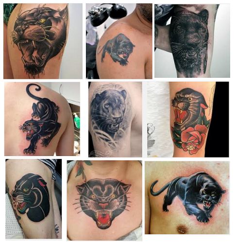 panther tattoo designs