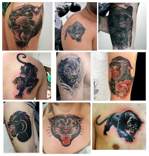 15 geriausių panther-tatuiruočių dizaino su-reikšmėmis