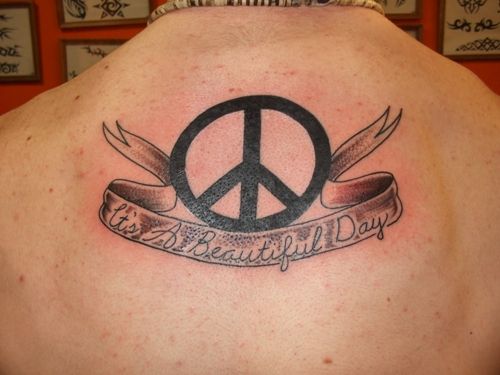 15 legjobb béke tetováló design férfiak és nők Stílusok az életben