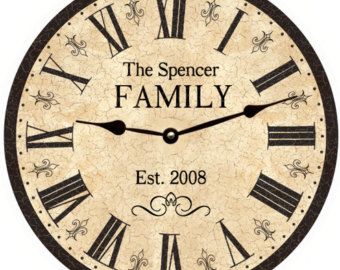 Individualizuotas Family Clock