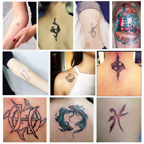 15 Best Pisces Tattoo Designs za moške in ženske | Styles At Life