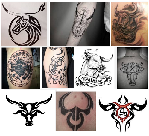 taurus tattoo designs