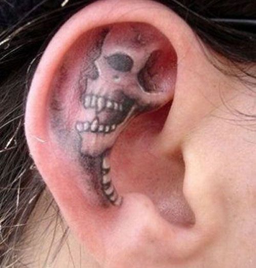 Förtelmes Skull Tattoo