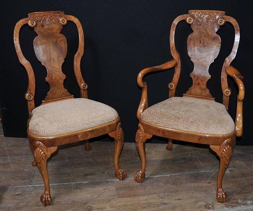 Királynő Anne Dining Chairs