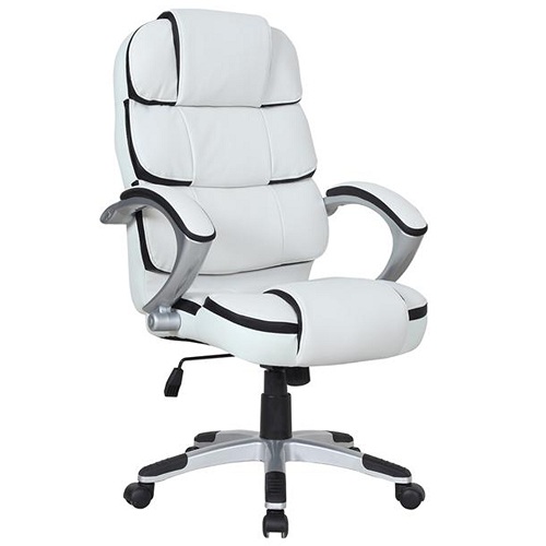 fehér and Black Computer Chair