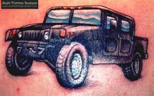 Dzsip Car Tattoos