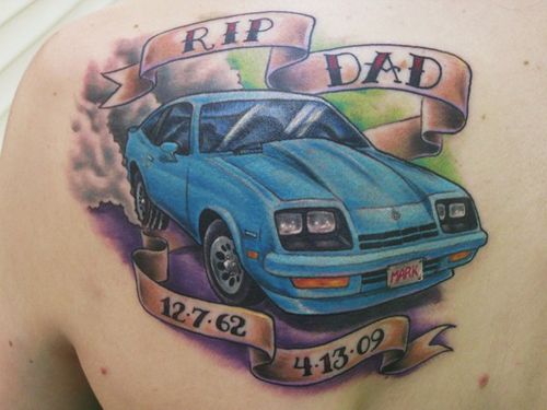 PTL Dad Car Tattoos
