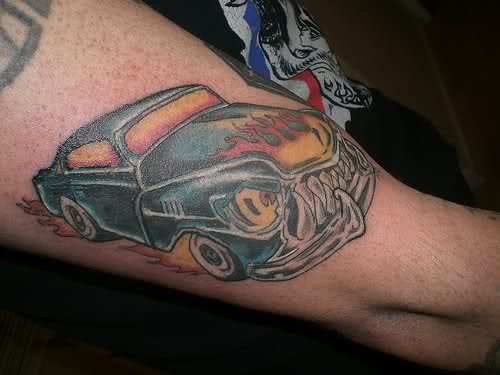 Monster Car Tattoos