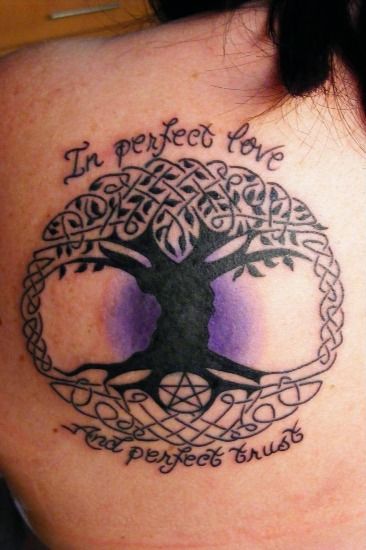 Keltų kalba family tattoo design