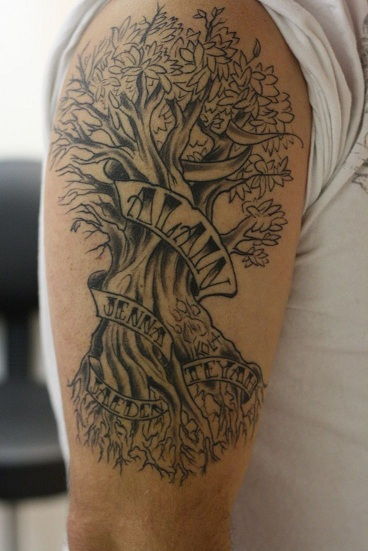protėvių medis-tatuiruotė