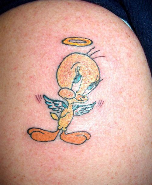  Tweety Bird Tattoo