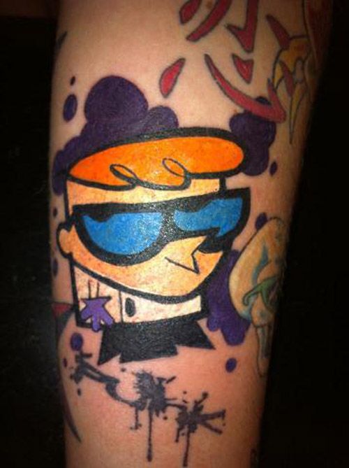 The Dexter's Laboratory Tattoo