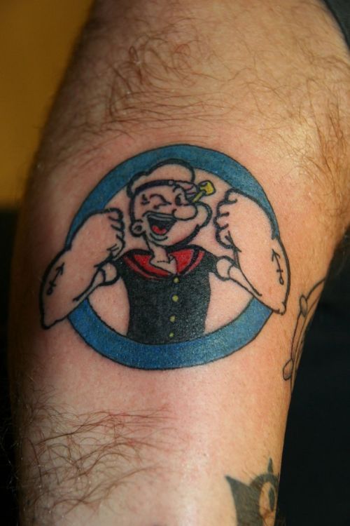 Popeye the Sailor Tattoo