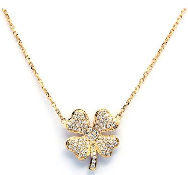 four-leaves-clever-charm-diamond-chain-12