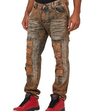 uničeni in popravljeni moški vintage-jeans11