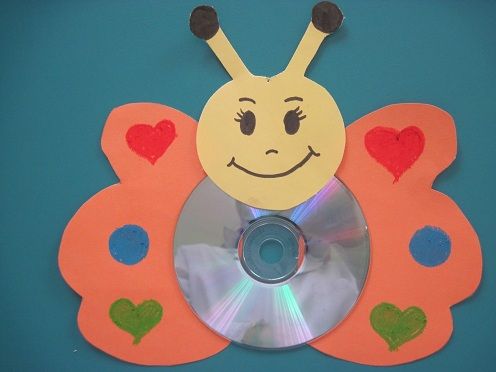CD Butterfly Craft