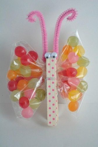 Jelly Bean Butterfly Craft