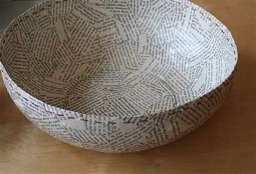 Juokingi Bowl Newspaper Crafts